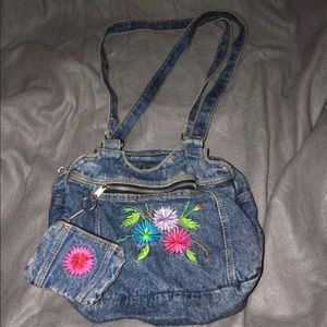 Cute denim purse